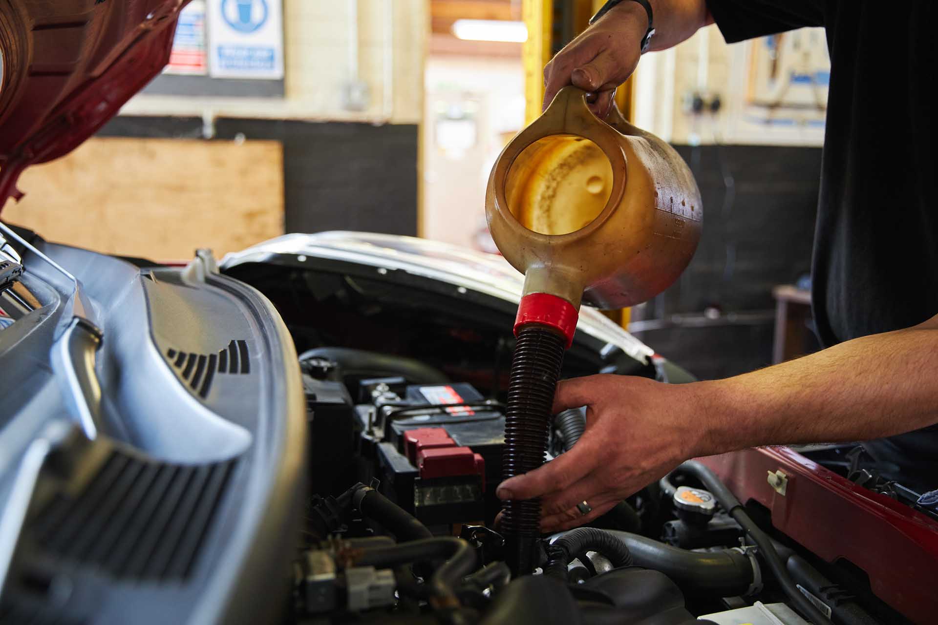 Brake fluid changes